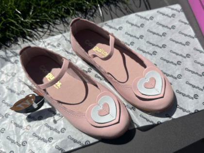 Розовые балетки COSH