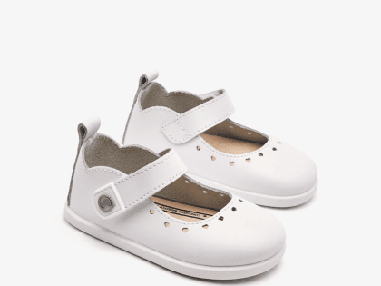 TESH515010 pantofi albi